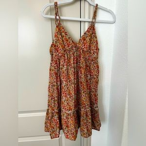 target mini dress- size small/great conditions/ floral